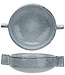 C&T Loft - Apero dish -Blue gray - D11.5xh4.3cm - Ceramic - (set of 4)