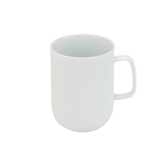 C&T Charming White Mug 42cl D8,3cmwith Handle