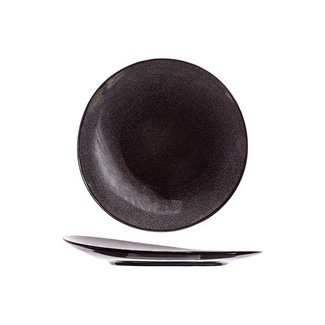 Cosy & Trendy For Professionals Black-Granite - Dessertbord - D21cm - Porselein - (set van 6).