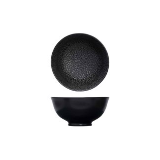 C&T Candy-Black - Bol - D12xh6cm - Porcelaine - (lot de 6).