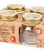 Bormioli Quattro-Stagioni - Jars - 25cl - (Set of 4)