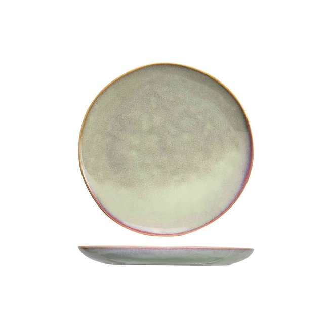 C&T Trentino - Dessert plate - D20.5cm - Ceramic - (Set of 6)