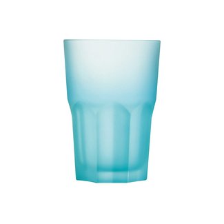 Luminarc Techno Colors - Waterglas - Blauw - 40cl - Glas - (set van 12).