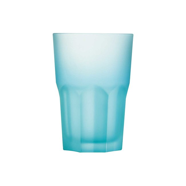 Luminarc Techno Colors - Waterglas - Blauw - 40cl - Glas - (set van 12)