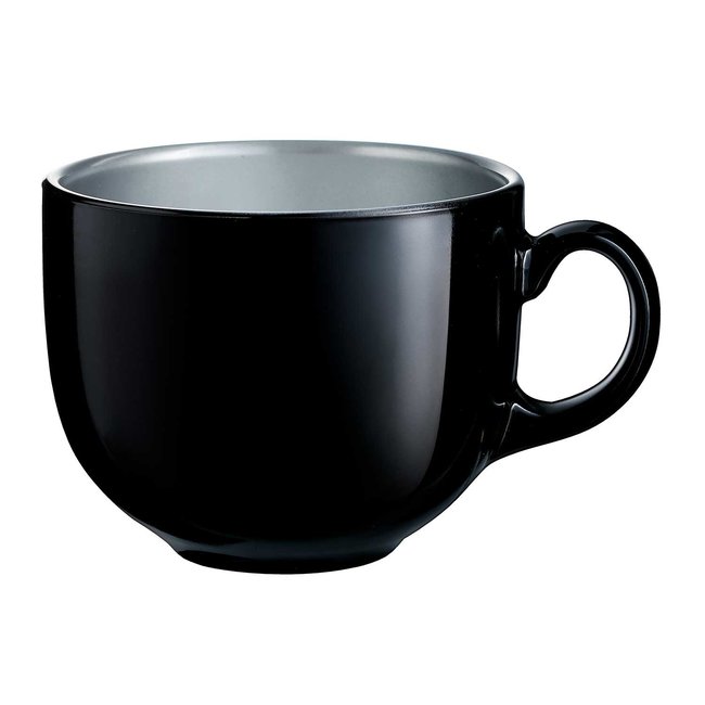 Luminarc Flashy - Jumbo cup - Black - 50 cl - Glass - (Set of 6)