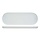 C&T Charming White Plate 40x14cm Oval