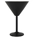 C&T Noir - Verre à Martini - Noir - Inside Inox - 35cl - D12,5xh18cm - Métal - (lot de 6)