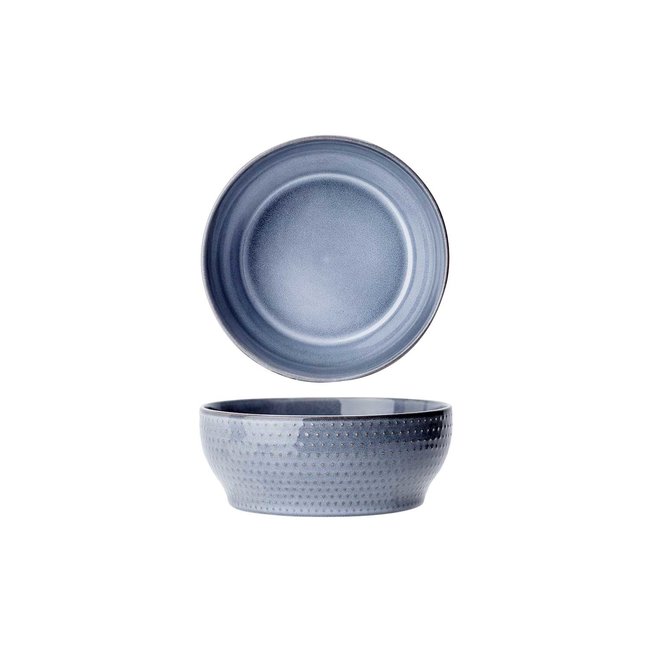 C&T Toluca Blue - Bowl - Blue - D15,8xh6,3cm - Ceramic - (set of 6)