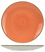 C&T Granite-Terracotta - Dessert plates - D22cm - Ceramic - (set of 6)