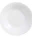 Luminarc Feston - Assiettes creuses - 23cm - Opale - (Lot de 6)