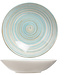 C&T Turbolino-Blue - Deep Plates - Ceramic - D21cm - (Set of 6)