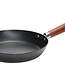 C&T Authentic Cook - Casserole - Noir - D24cm - Acier Carbone