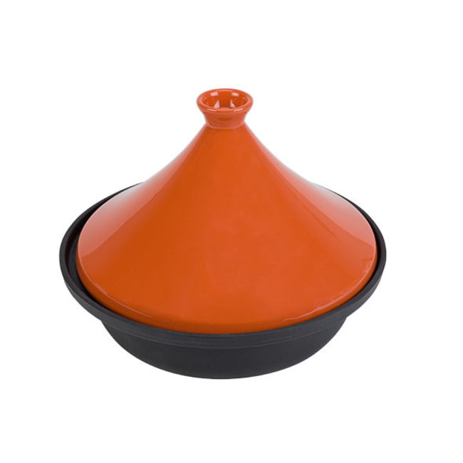 Buy Tajine - Black-orange - D25cm - Cast iron - Induction online