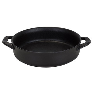 C&T Yara - Cocotte - Noir - 22x26.5-32.5cmH6.5cm - Céramique.