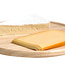 C&T Planche à fromage - Naturel - D30xh3.7cm - Bois