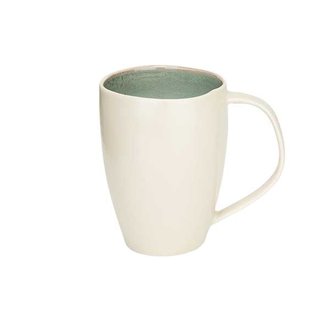C&T Jacinto-Green - Cup - D8,5xh11,5cm - 36cl - Porcelain - (set of 6)