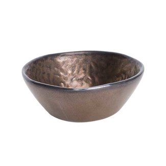 C&T Copernico - Apero bowl - Copper - D7xh2.8cm - Ceramic - (set of 6).