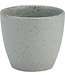 C&T Punto-Grau - Tasse ohne Ohr - 24cl - D9xh8,7cm - Keramik - (6er-Set)