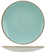 C&T Granite-Blauw - Dessertbord - D22cm - Keramiek - (set van 6)
