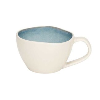 C&T Jacinto Blue - Cups - D9xh5.5cm - 17cl - Porcelain - (set of 6)