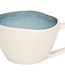 C&T Jacinto Blue - Tasses - D9xh5.5cm - 17cl - Porcelaine - (lot de 6)