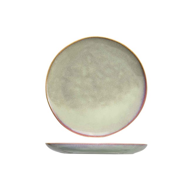 C&T Trentino - Dinner plates - D23.5cm - Ceramic - (set of 8)