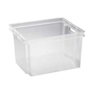 Keter Crownest – Aufbewahrungsbox – 30 Liter – 42,6 x 36,1 x 26 cm – (6er-Set)
