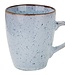 C&T Tessa-Blue - Cup - 35cl - Ceramic - (set of 6)