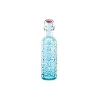 Bouteille Swing Top en Verre Français avec Bouchon Hermétique à Charnière,  1L - myPanier