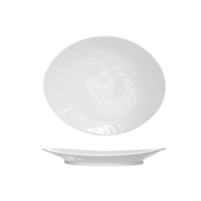 C&T Steak-fish Plate White 25,5x30,5 Cm (set of 6)