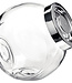 Bormioli Pandora - Bonbonglas mit Silber Deckel - Glas