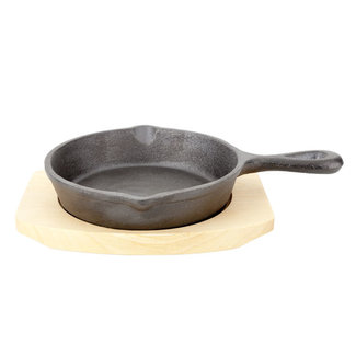 C&T Casserole - 13,5 cm - Étagère revêtue - Fonte - (lot de 6).