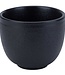 C&T Yara Black Mug D8xh7cmwithout Handle (set of 6)