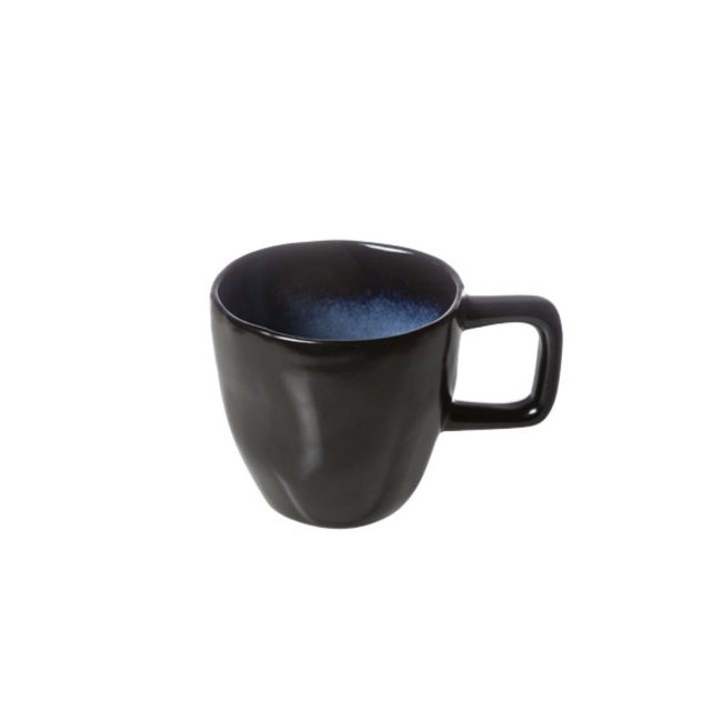 C&T Saphir - Tasse à café - D8,5xh8cm - 24cl - Faïence - (lot de 6)