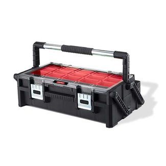 Keter Cantilever - Organiser Duo - M - Zwart-rood - 57.2x30.7x16.7cm