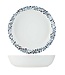 C&T Mosaic - Salad bowl - D30xh7cm - White-Blue - Porcelain