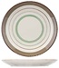 C&T Larissa Green Dessert Plate D19,5cm (set of 6)