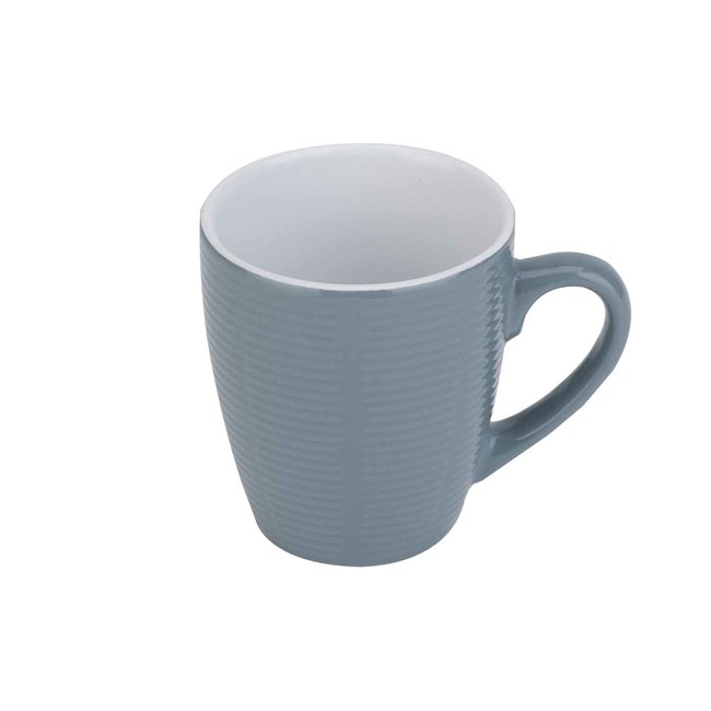 C&T Polina-Gray - Cup - 19cl - D7,3xh8,5cm - Porcelain - (set of 6)