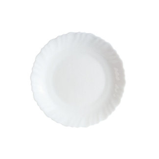 Luminarc Feston Geschirr - Dessertteller - Weiß - Opal - (6er Set)