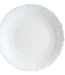 Luminarc Feston Tableware -Dessert Plates - White - Opal - (set of 6)