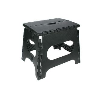 C&T Marchepied - Noir - Pliable - Capacité: 150kg