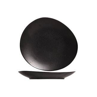 C&T Vongola - Assiette à pain - Noir - Céramique - 15,2cm - (lot de 6)