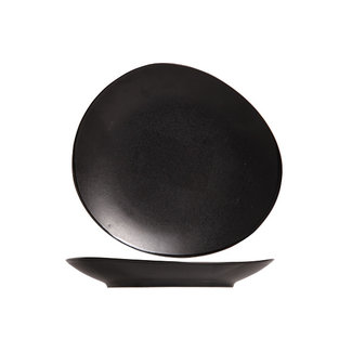 C&T Vongola - Bread plate - Black - Ceramic - 15.2cm - (set of 6)