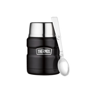 Thermos King EssenbehÄlter Schwarz Matt 470ml