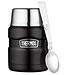 Thermos King Porte Aliments Noir Mat 470ml