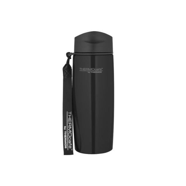 Thermos Qs1904 Tumbler  Mug 0,35l Schwarzmit Logo Thermos Quality Since 1904