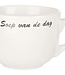 C&T Soup cup - White - D10,5xh8,5cm - 50cl - Ceramic - (set of 6)