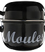 Cosy & Trendy For Professionals Moules - Mosselpot - 1,2kg - Zwart - 2,8l - D18cm - RVS - afgerond - (set van 6)