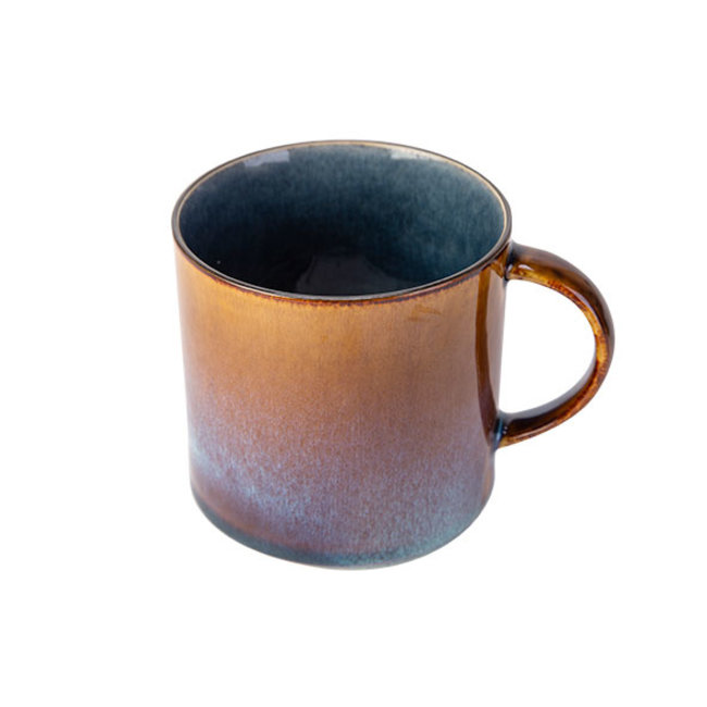 C&T Quintana - Blau - Tasse - T9xh9,4 cm - 45cl - Keramik - (6er-Set)