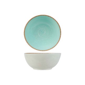 C&T Granite - Blue - Bowl - D14,5xh6,5cm - Ceramic - (set of 6)